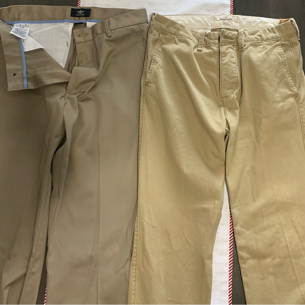 Docker & Hollister pants